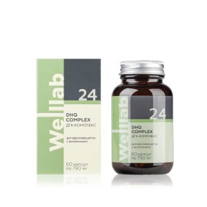 БАД с дигидрокверцетином и витаминами Welllab DHQ COMPLEX, 60 капсул